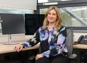 a picture of Professor Rebecca Braun.