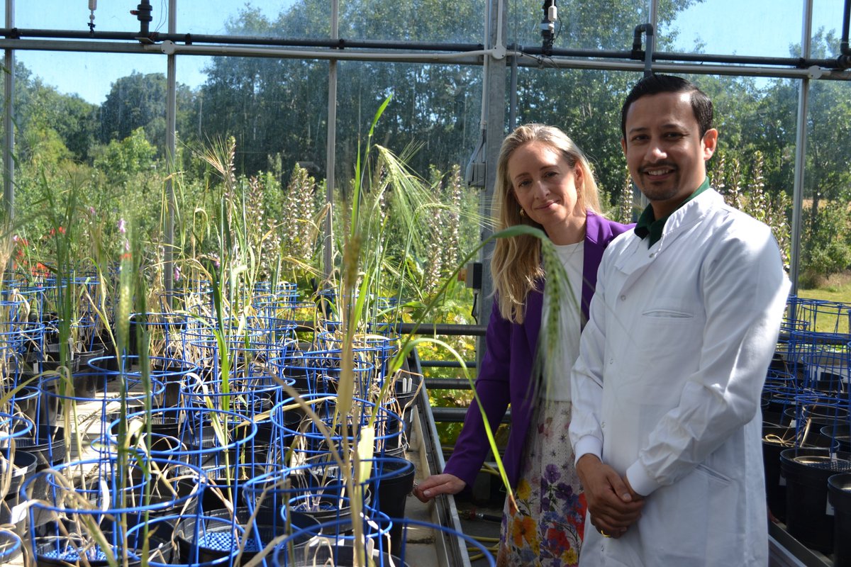 Dr Ruth Freeman, Director, Science for Society with Pathway awardee, Dr Sujit Jung Karki, UCD’s School of Agriculture and Food Science.